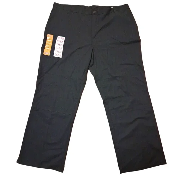 Dickies Mens Black Double Knee Flex Work Pants Size 44x30 Relaxed Fit New - Picture 8 of 8